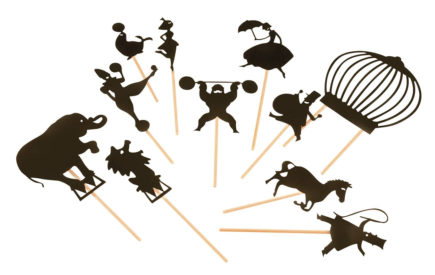 Moulin Roty Shadow Puppets - Circus