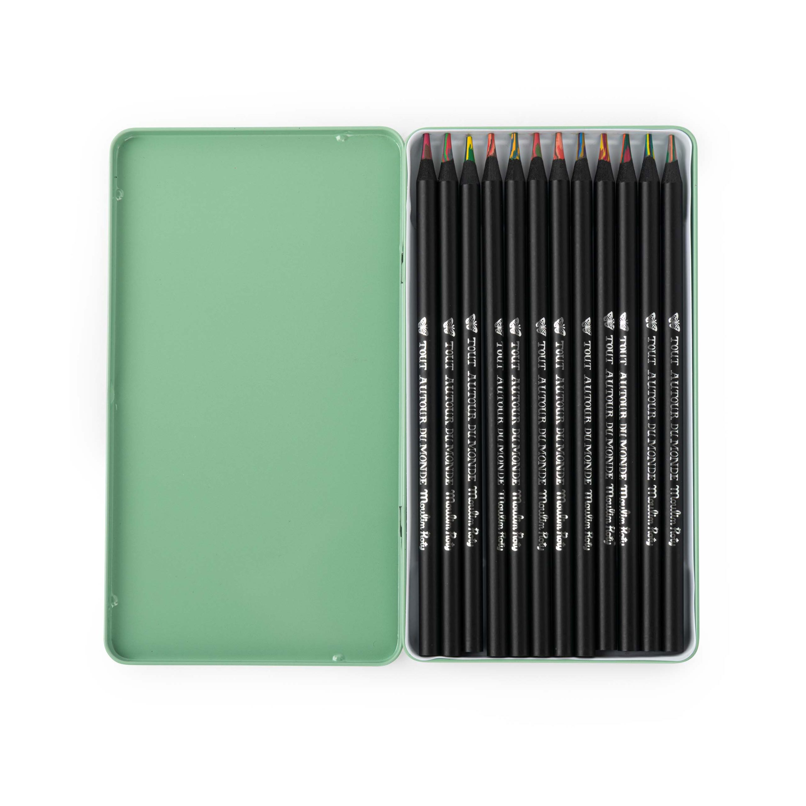 Moulin Roty - Autour Du Monde - Colouring Pencils 12pc