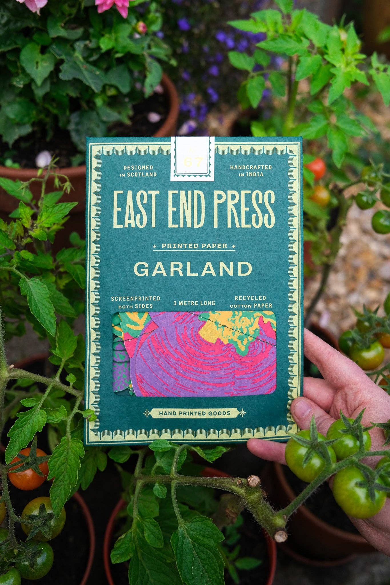 East End Press - Vegetable Sewn Garland
