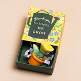 Tiny Matchbox Token - Pot Plant