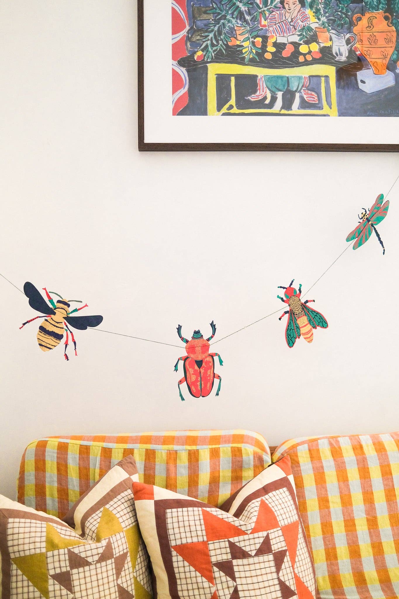 East End Press - Insects Sewn Garland