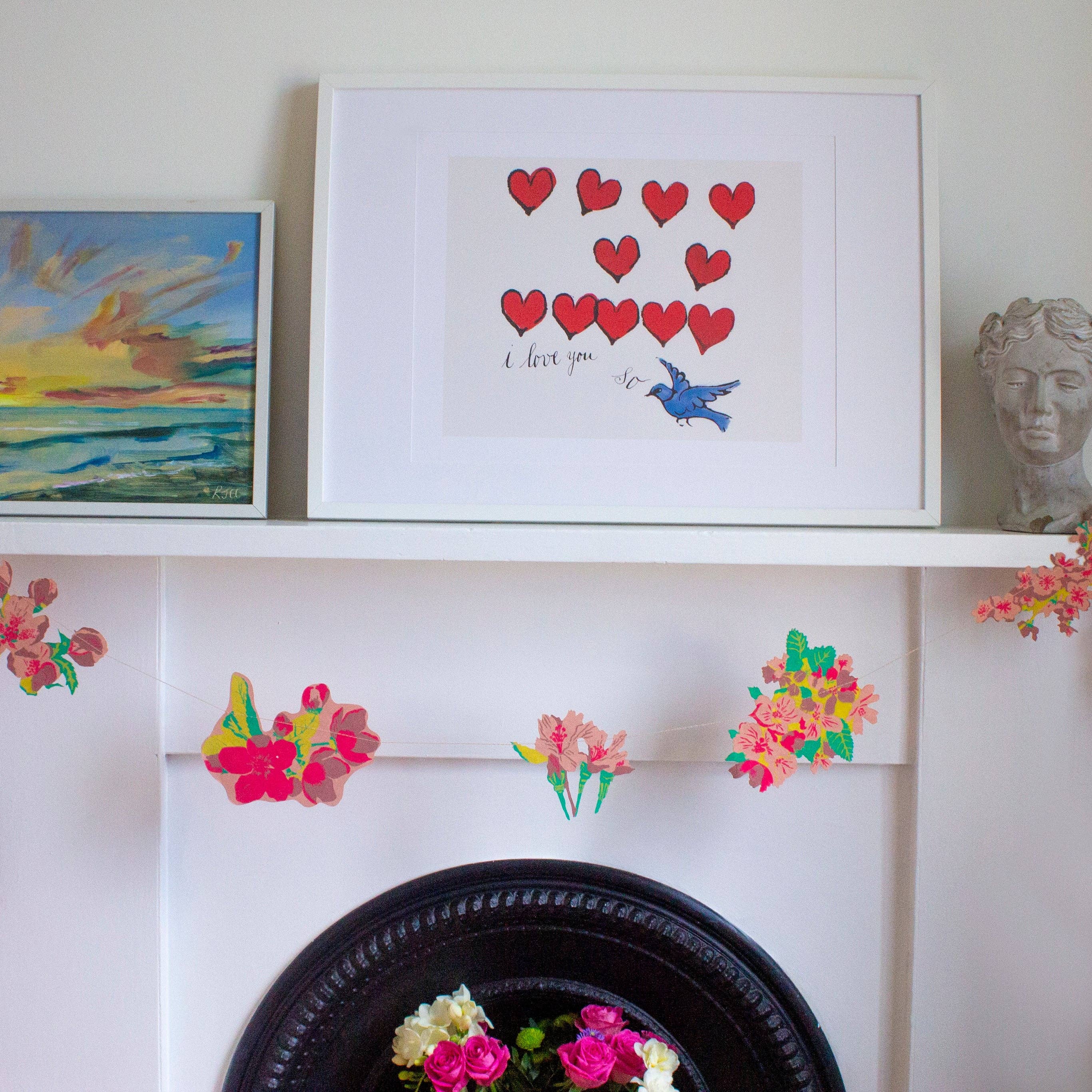 East End Press - Blossom Sewn Garland