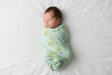 LouLou Lollipop - Muslin Swaddle - Lemon Squeezy