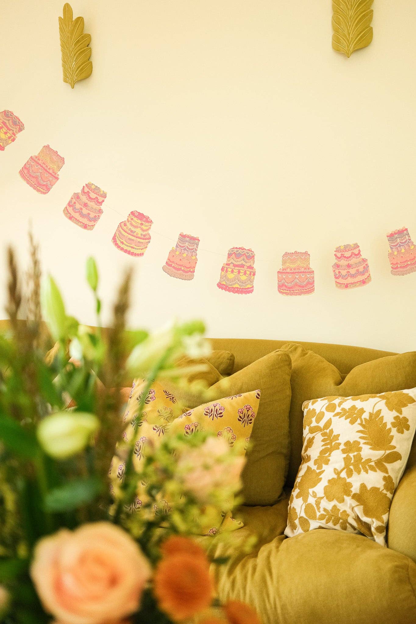 East End Press - Celebration Cakes Sewn Garland
