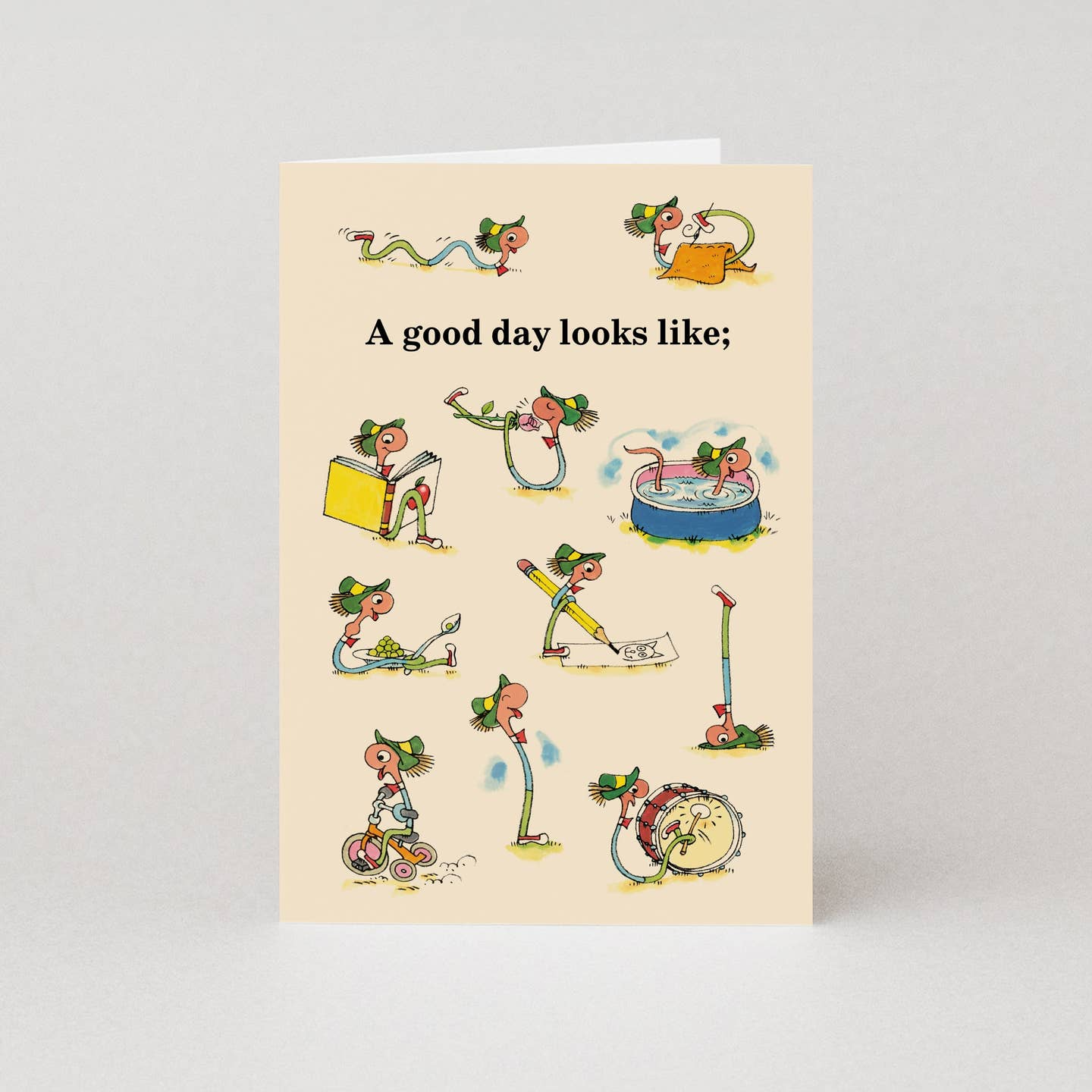 Richard Scarry - A Good Day Looks Like Card