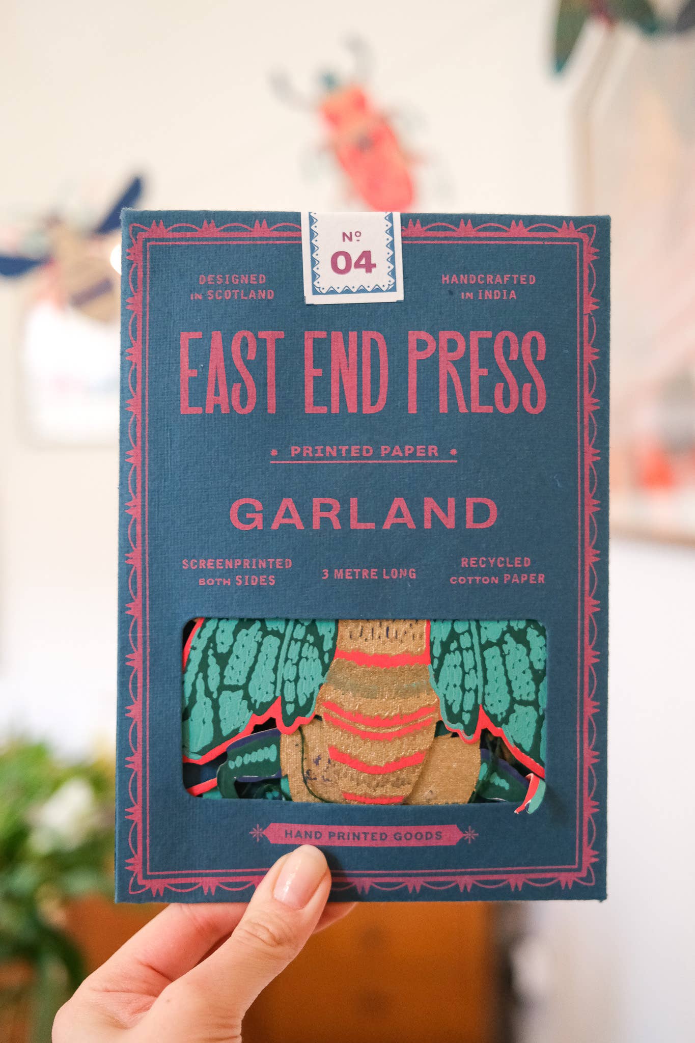 East End Press - Insects Sewn Garland