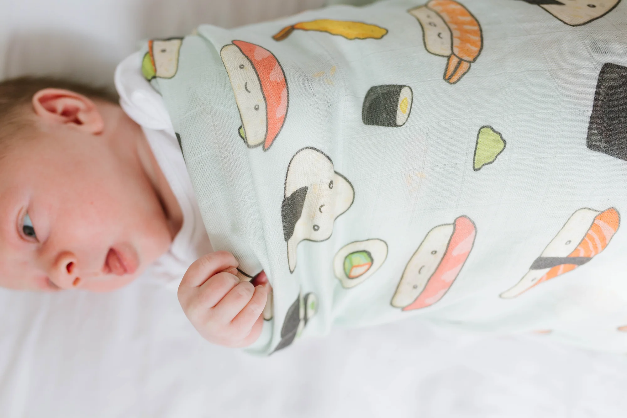 LouLou Lollipop - Muslin Swaddle - Sushi