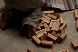 Wooden Story - Natural Blocks in Sack - 100 piece