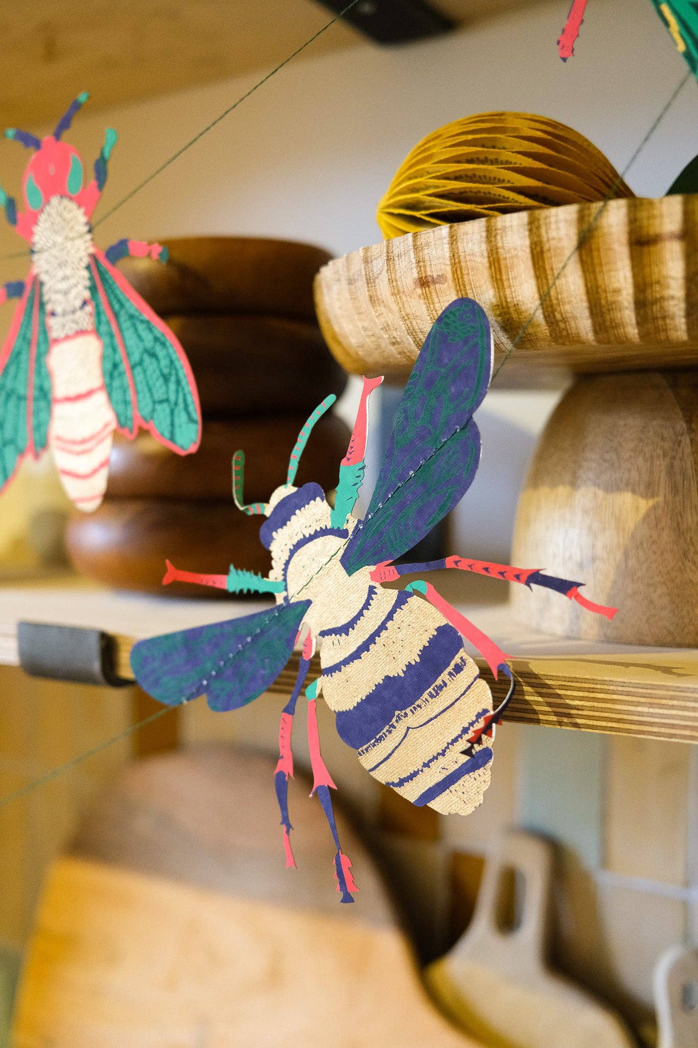 East End Press - Insects Sewn Garland