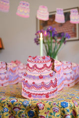 East End Press - Birthday Cake Concertina Garland