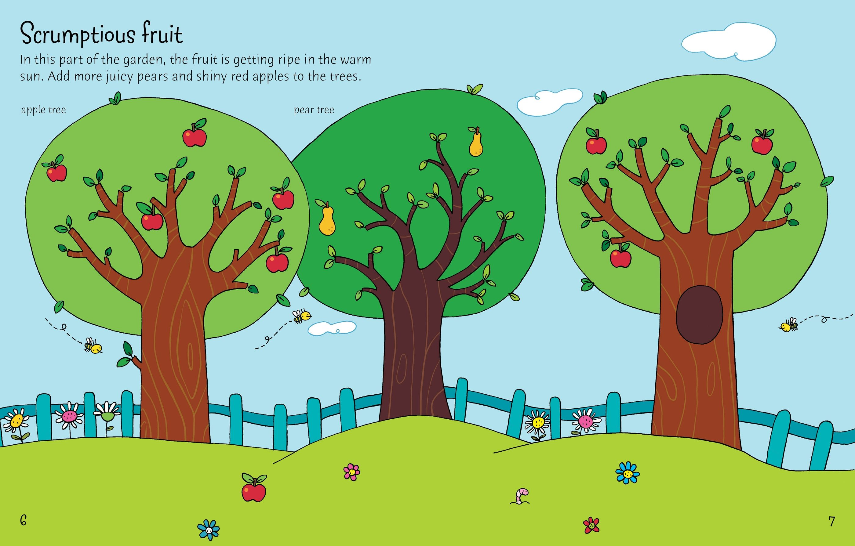 First Sticker Book - Garden
