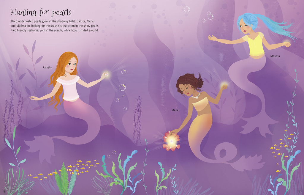 Sticker Dolly Dressing - Mermaids