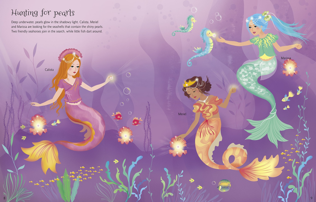 Sticker Dolly Dressing - Mermaids