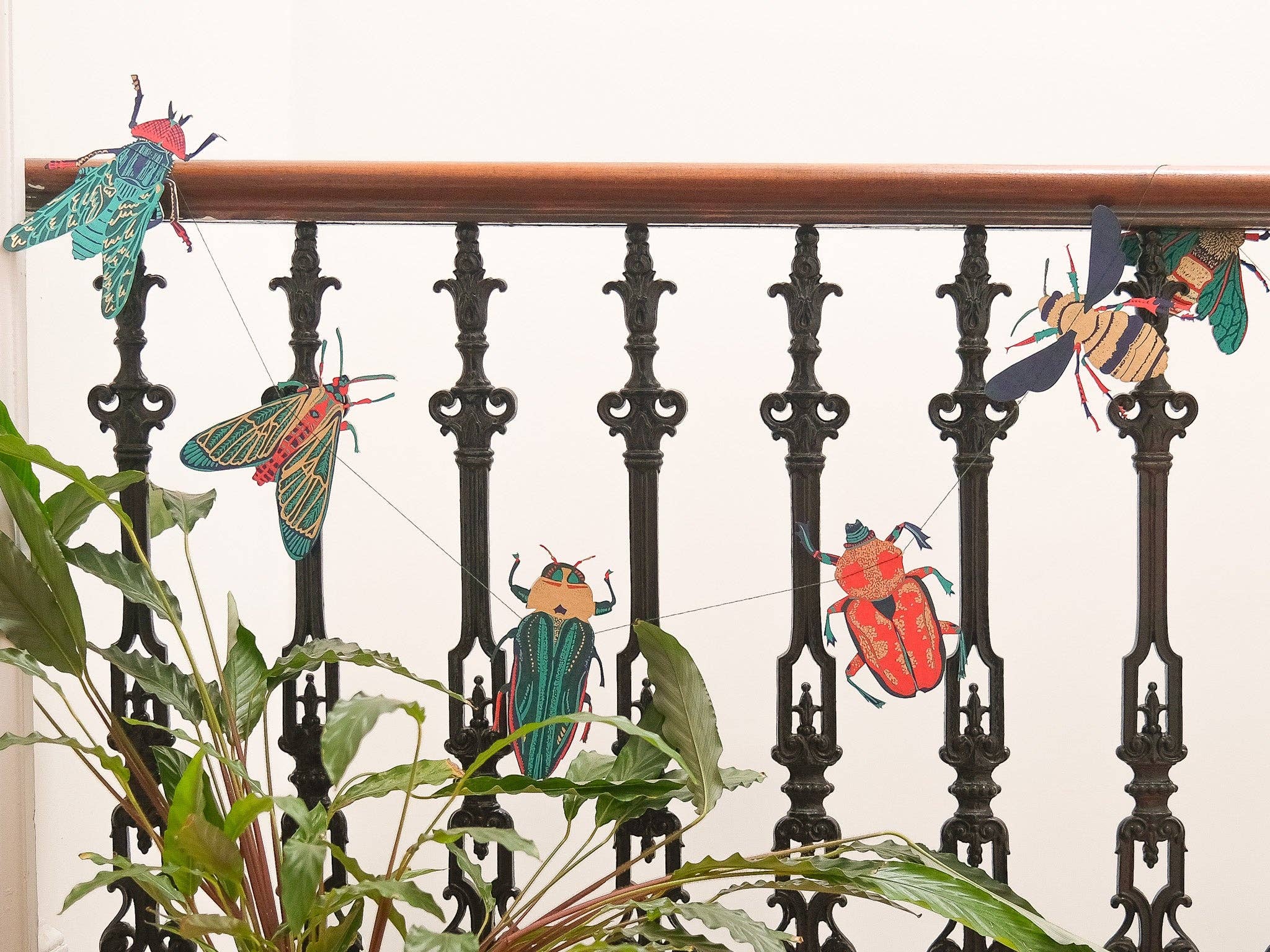 East End Press - Insects Sewn Garland