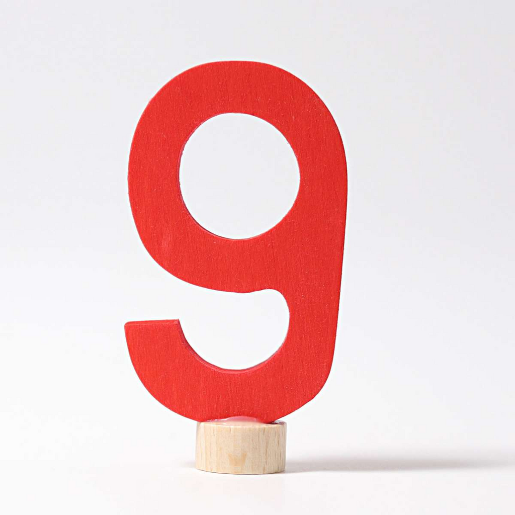 Grimm's - Number Nine Decoration (straight)
