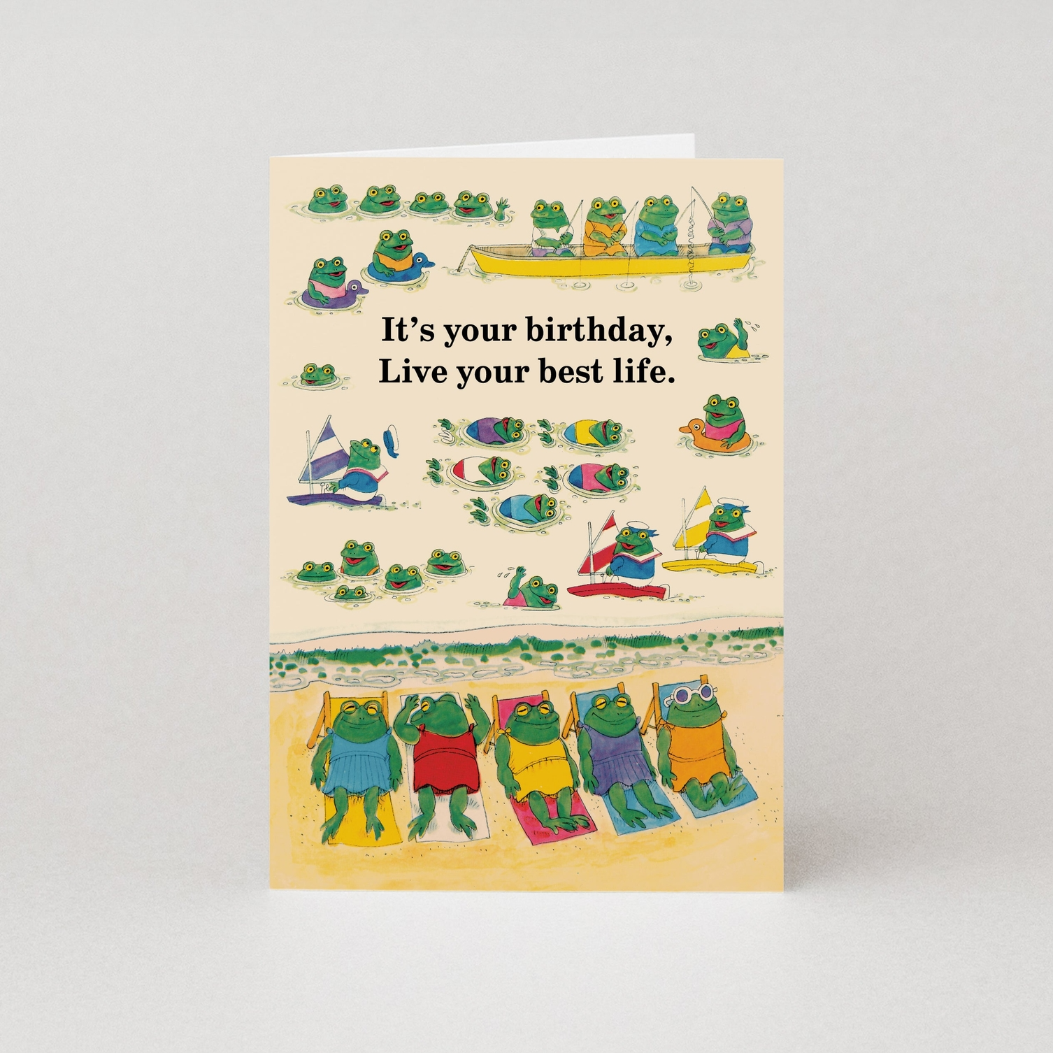 Richard Scarry - Live Your Best Life Card