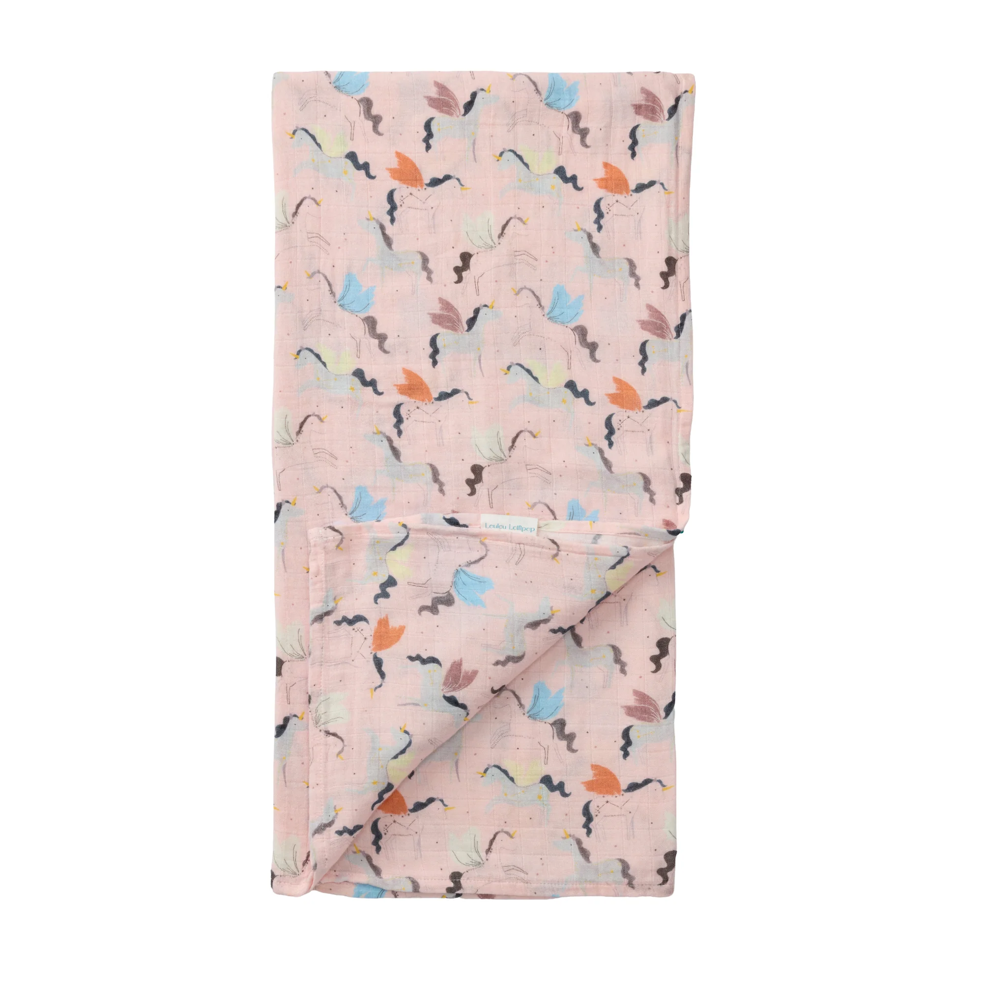 LouLou Lollipop - Muslin Swaddle - Unicorn Ballet