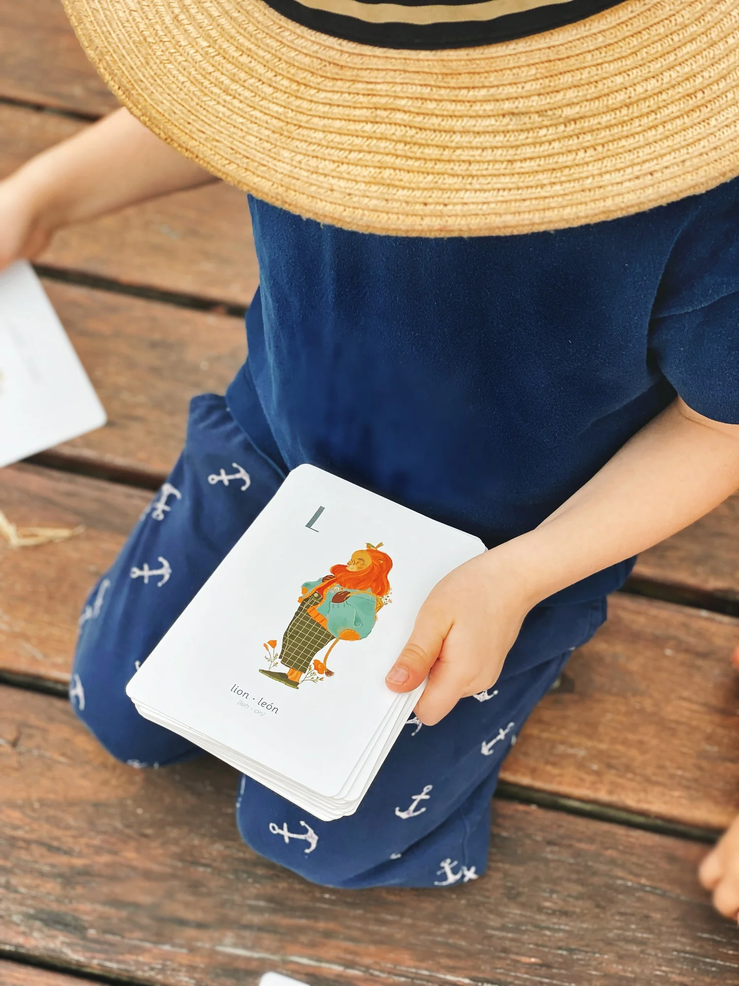 Alphabet Abecedario - Bilingual Flashcards English/Spanish