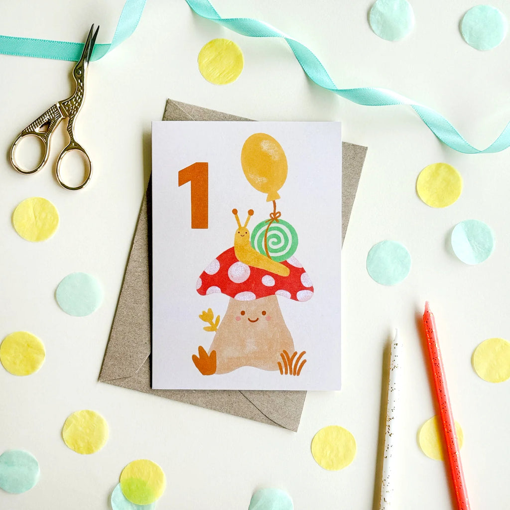 Lauren Sissons Studio - 1st Birthday Card