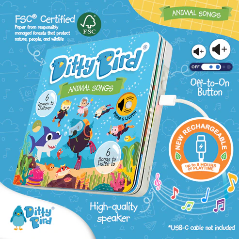 Ditty Bird Book - Animal Songs