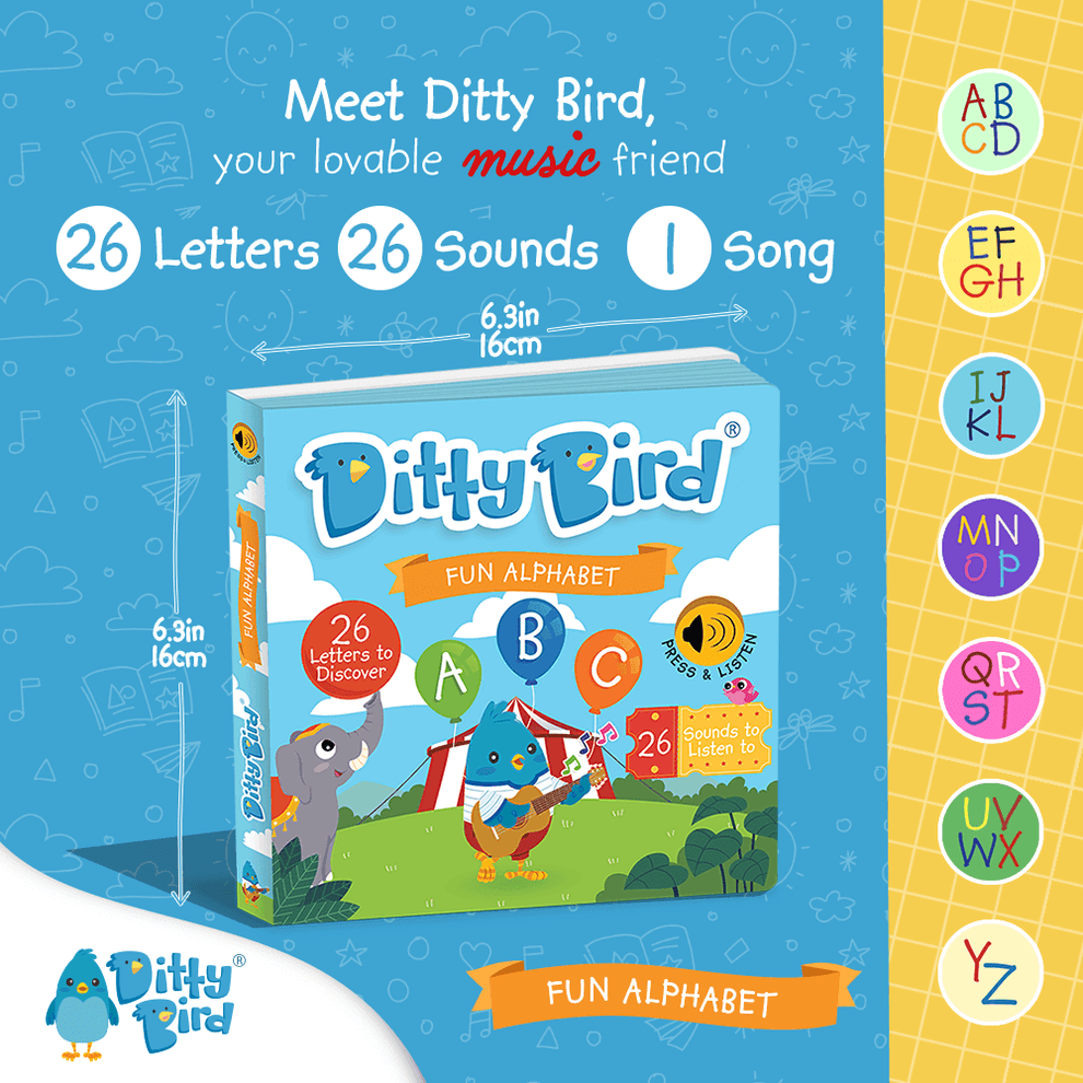 Ditty Bird Book - ABC Fun Alphabet