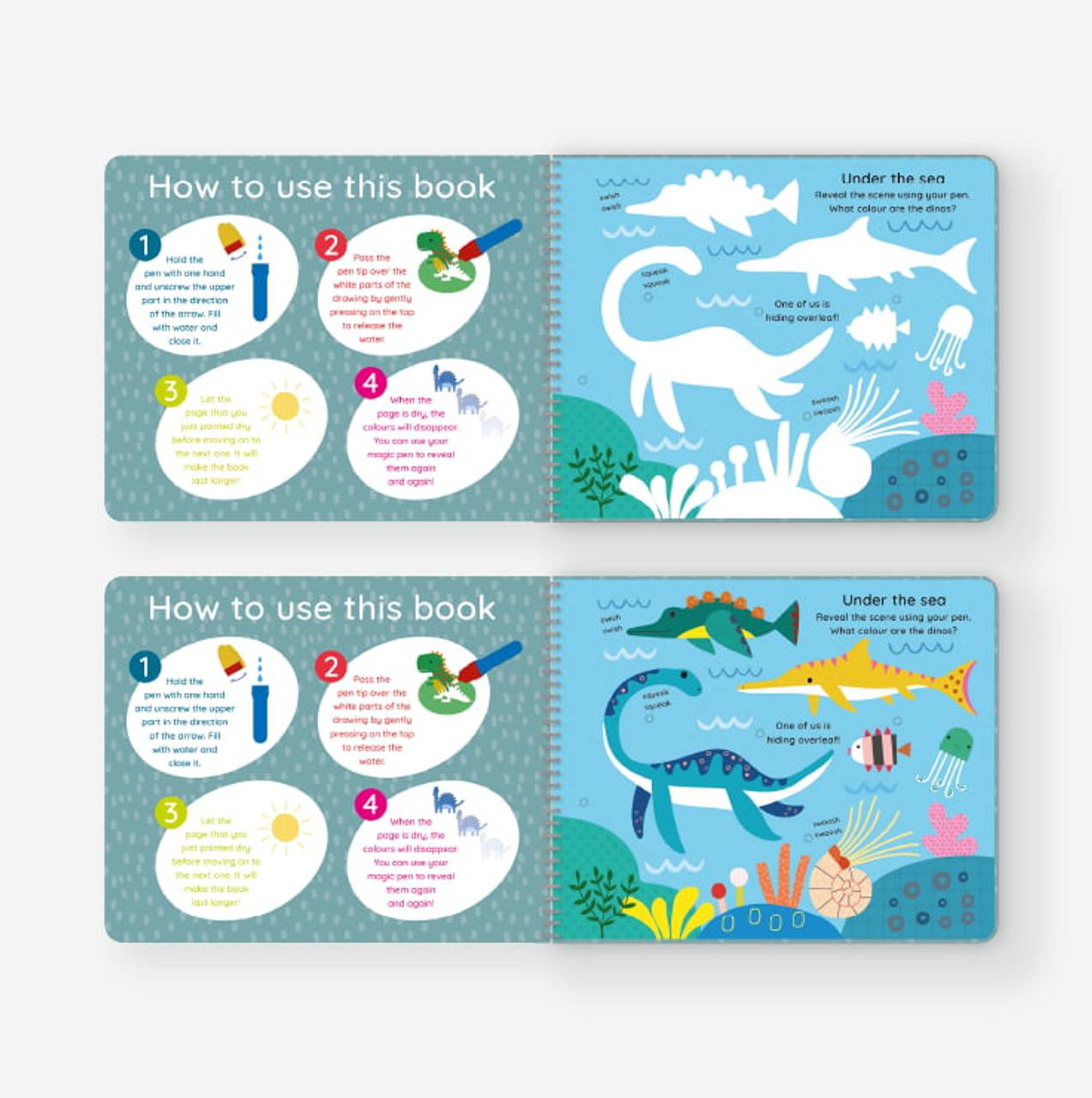 Aquabooks - Dinosaurs