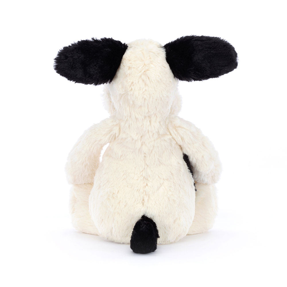 Jellycat - Bashful Black & Cream Puppy - Medium