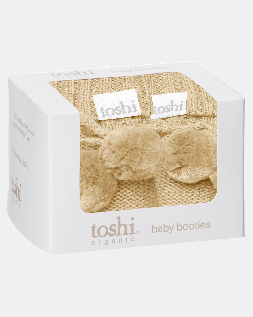 Toshi - Organic Booties Marley - Driftwood