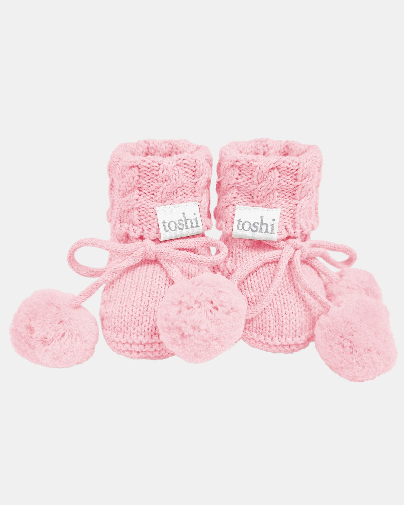 Toshi - Organic Booties Yummy - Misty Rose