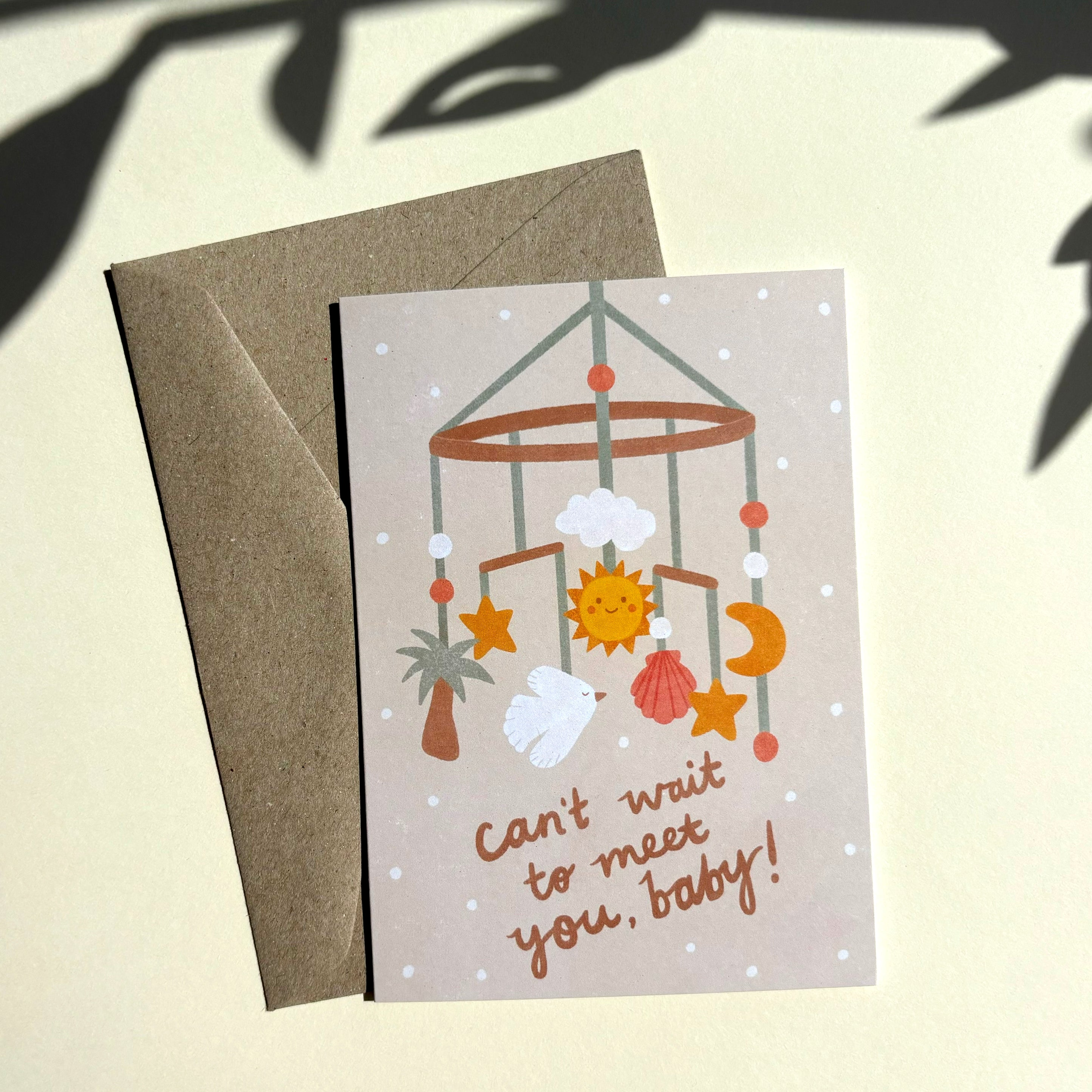 Lauren Sissons Studio - Can't Wait to Meet You Baby Card