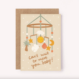 Lauren Sissons Studio - Can't Wait to Meet You Baby Card