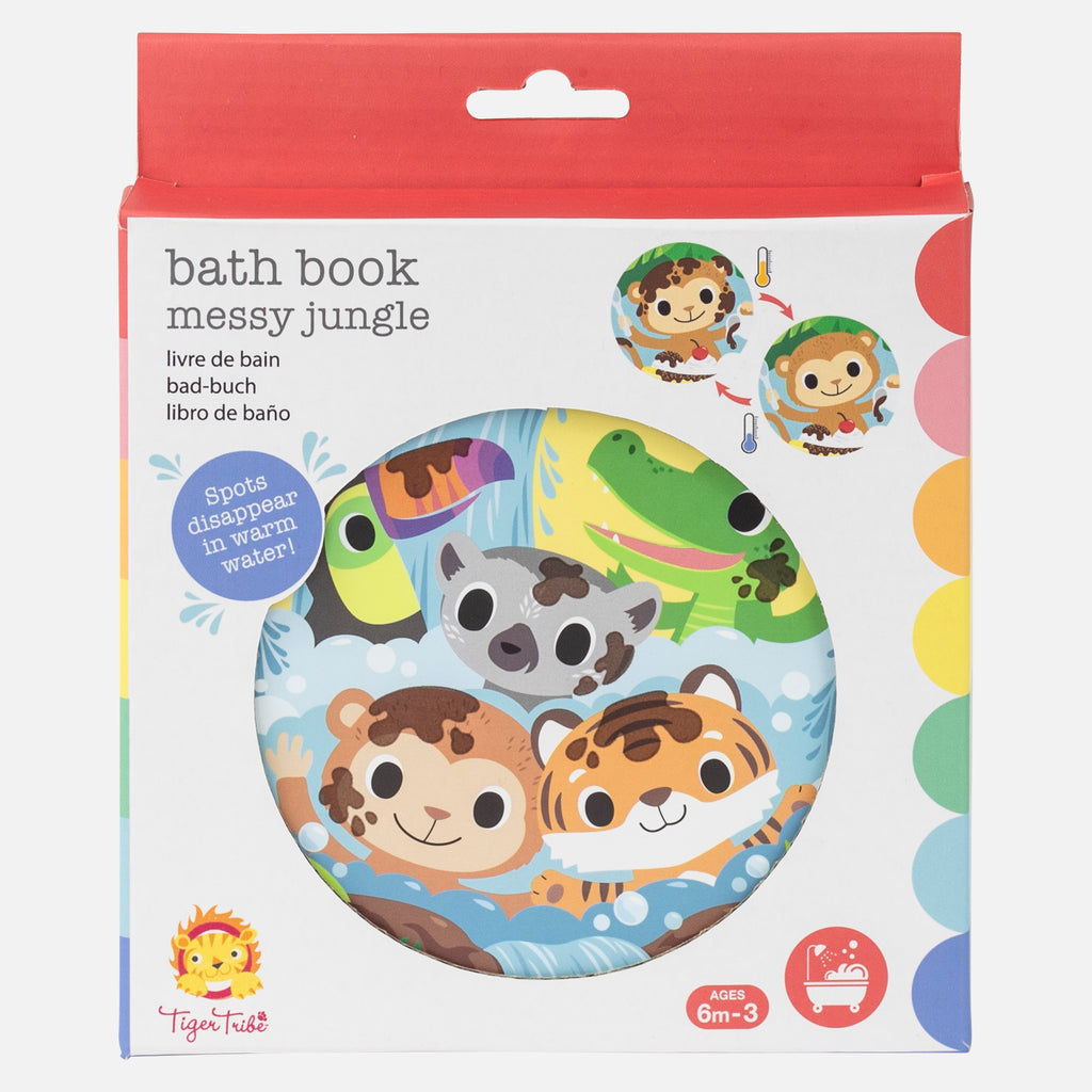 BATH BOOK - MESSY JUNGLE