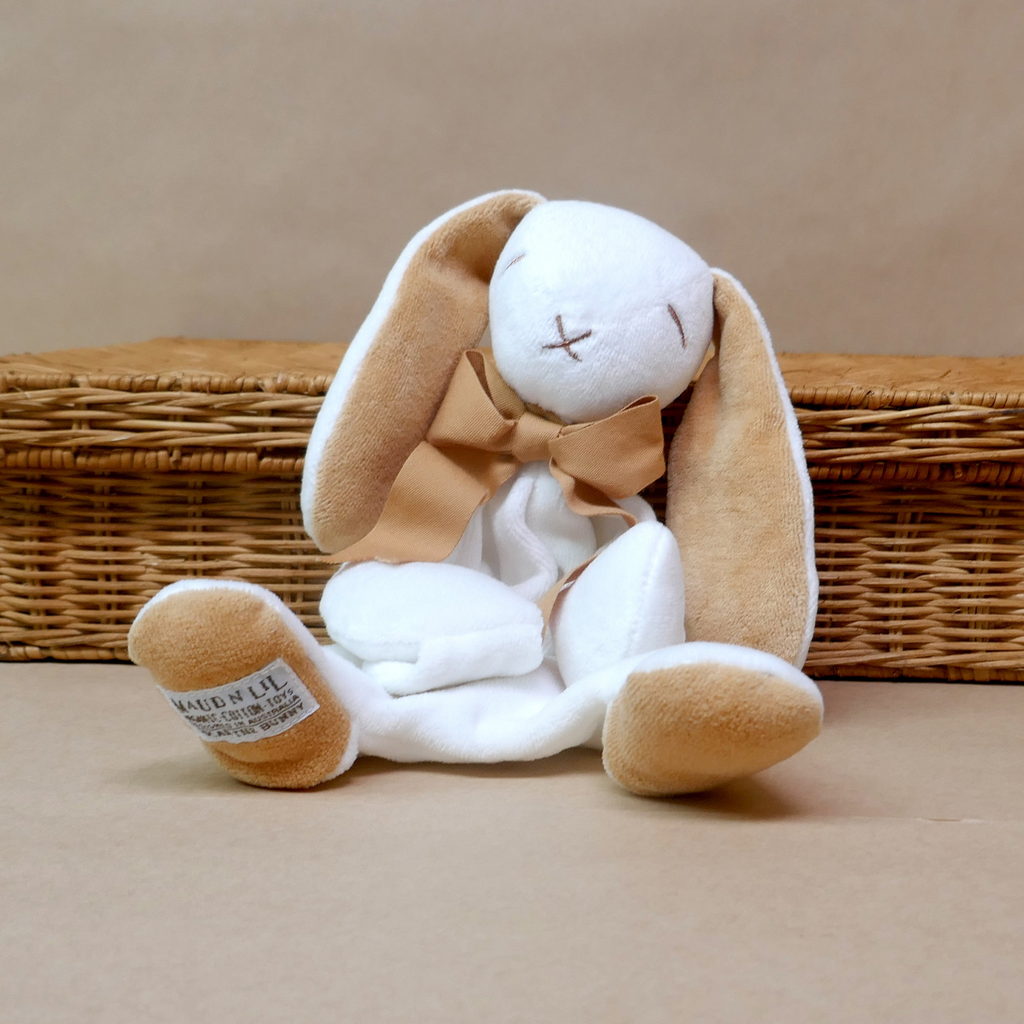 Bunny Comforter 30cm - Biscuit/White