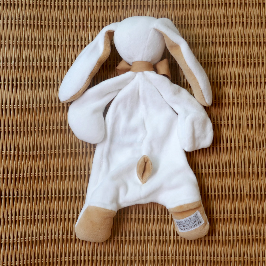 Bunny Comforter 30cm - Biscuit/White