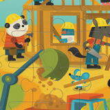 Classic Floor Puzzle 36pc - Busy Builders