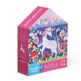 House Puzzle 50pc - Unicorn Castle