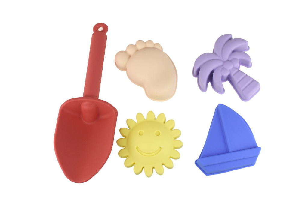 Silicone Beach Set 6pc - Pink Sundae
