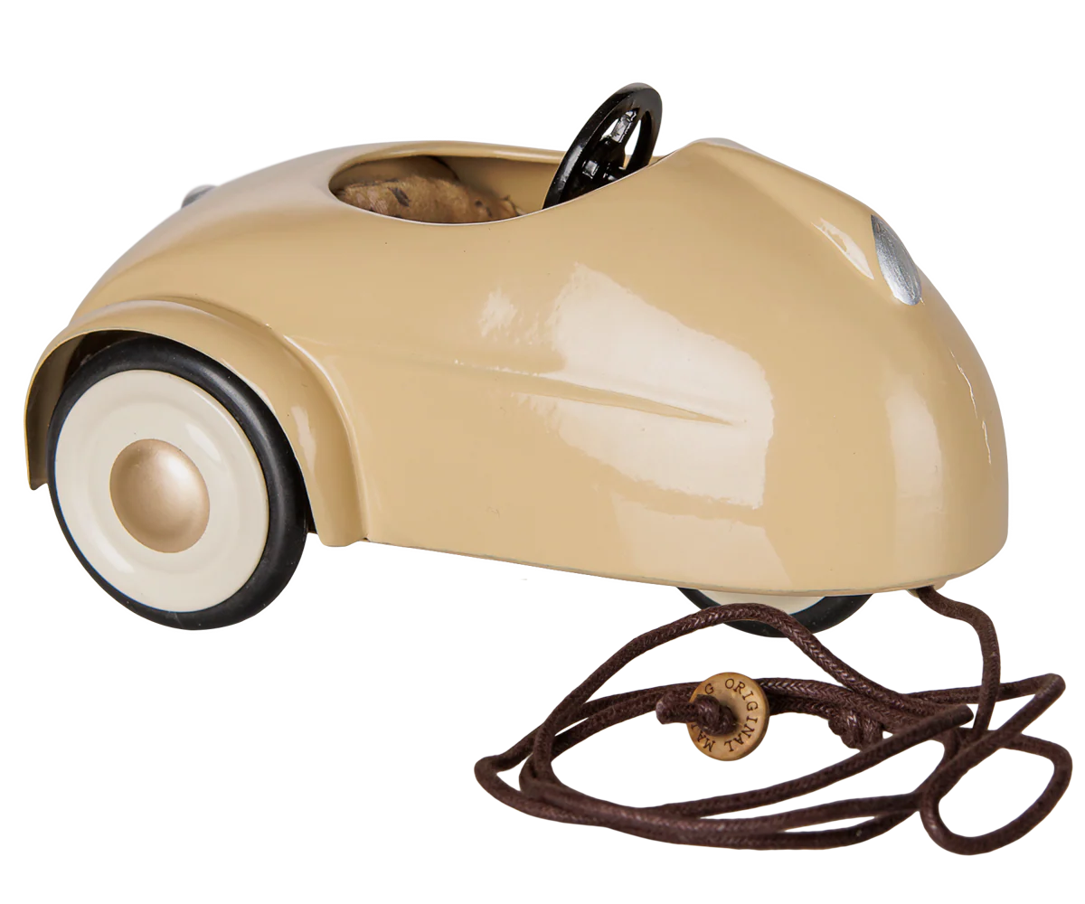 Maileg - Car Mouse - Wheat - PRE ORDER DUE LATE AUGUST