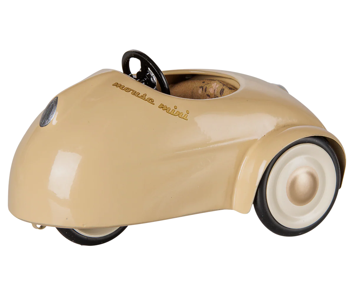 Maileg - Car Mouse - Wheat - PRE ORDER DUE LATE AUGUST