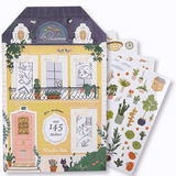 Moulin Roty - Les Parisiennes Colouring & Sticker Book