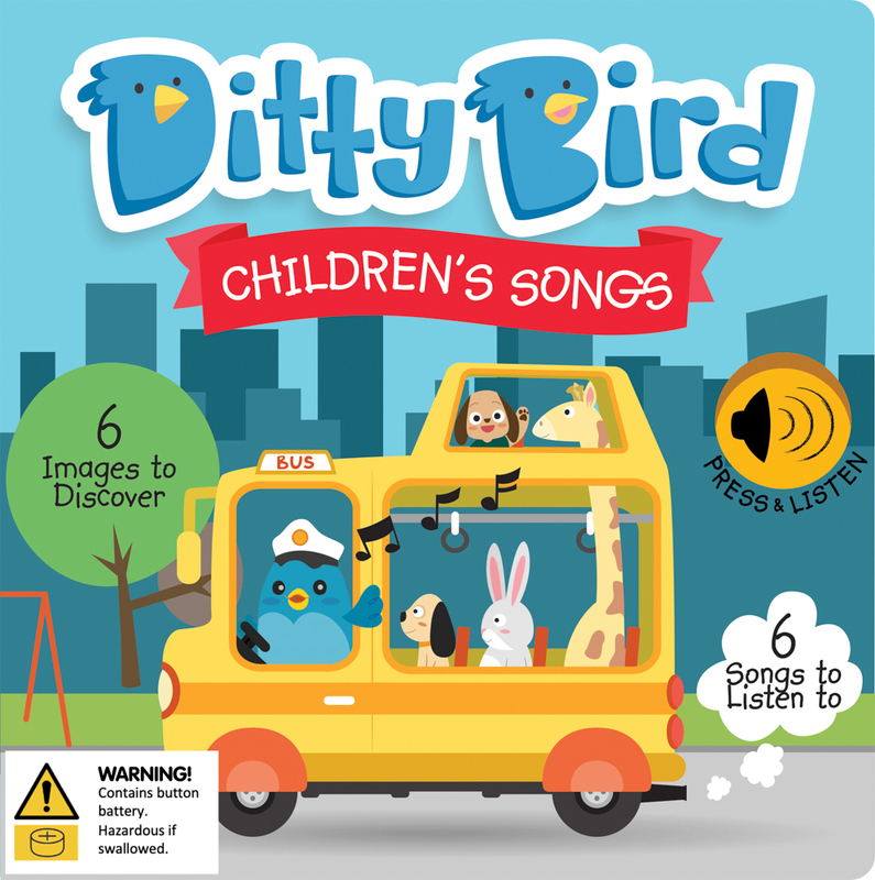 DITTY BIRD BOOK - CHILDREN'S SONGS