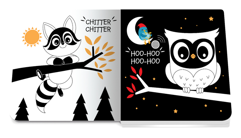 Ditty Bird - Black & White Animals
