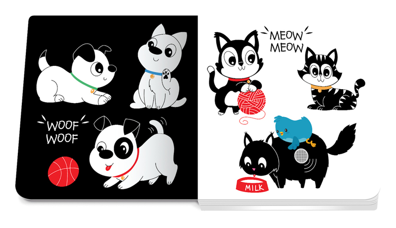 Ditty Bird - Black & White Animals