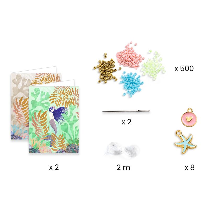 You & Me Multi-Wrap Beads Set - Sea