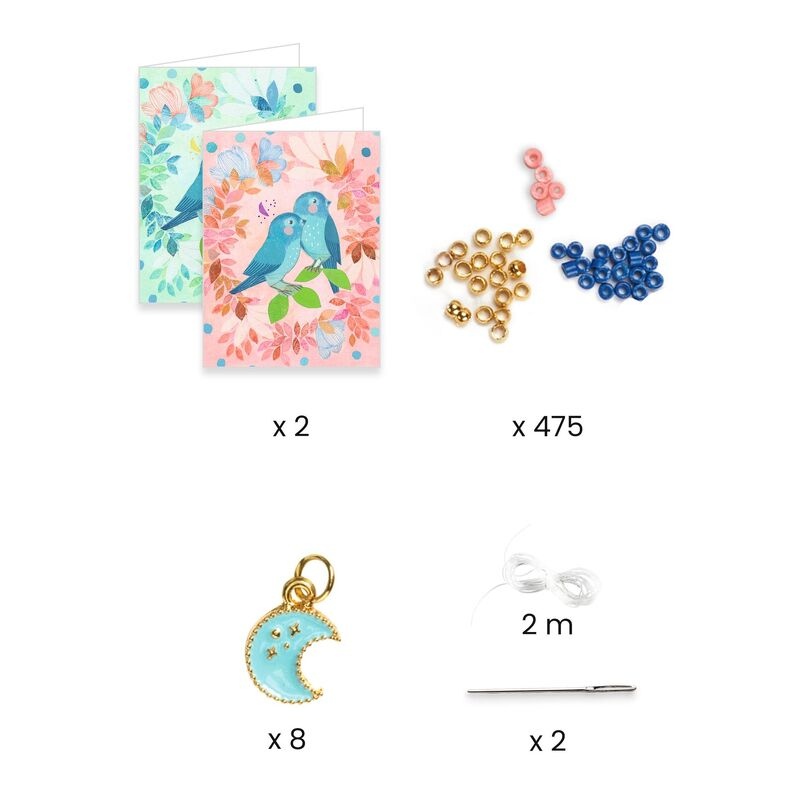 YOU & ME MULTI-WRAP BEADS SET - SKY