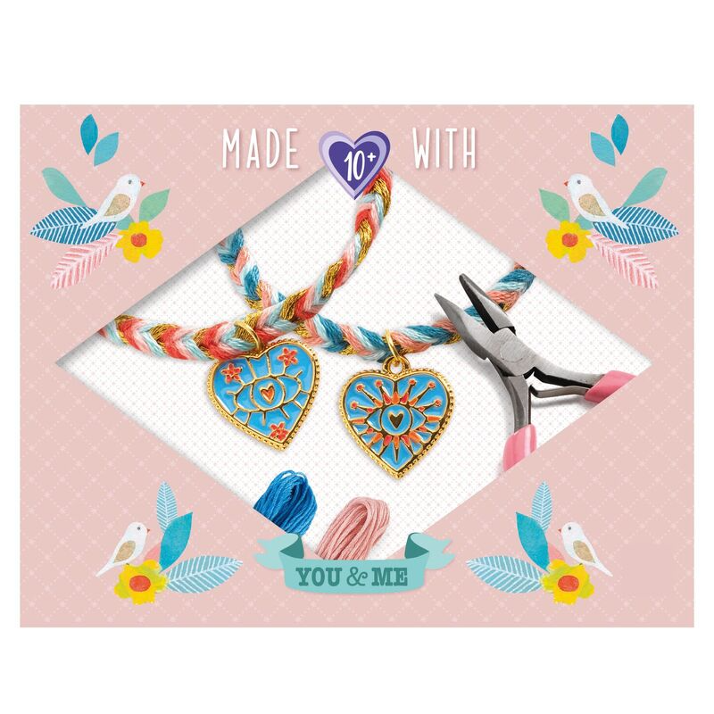 You & Me Beads Set - Friendship And Hearts