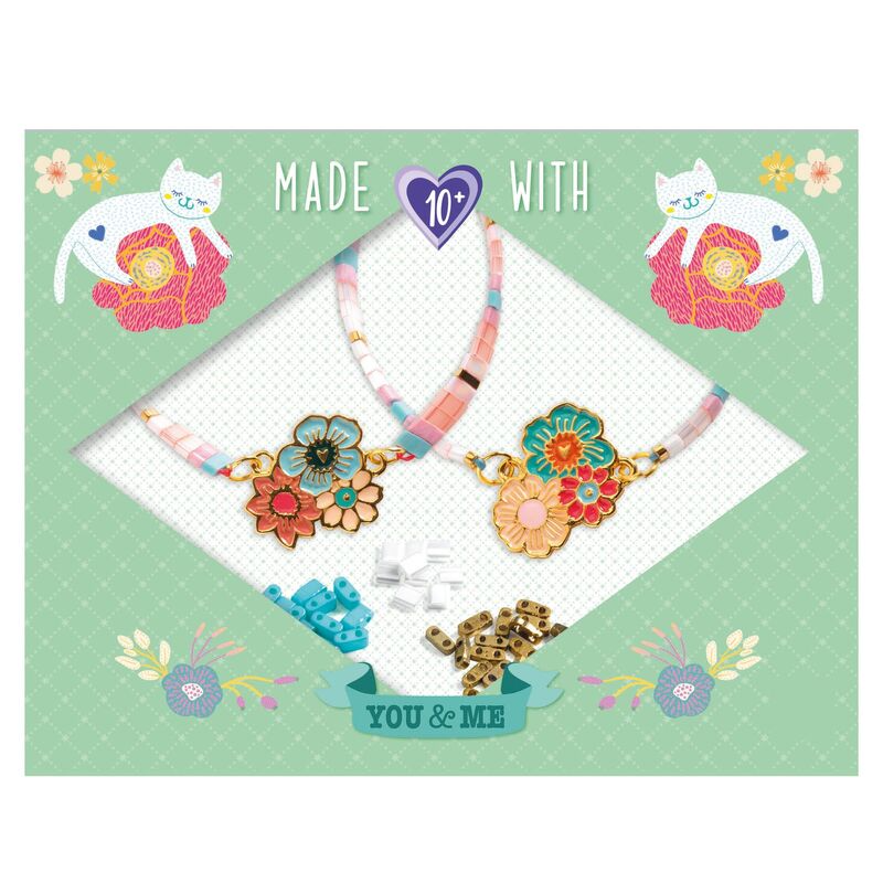 YOU & ME TILA BEAD SET - FLOWERS