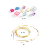 Djeco - Duo of Tiaras Bead Kit
