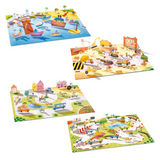 Djeco - Vehicles 80 pc Lift-Up Stickers