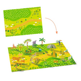 Djeco - Animals 80 pc Lift-Up Stickers